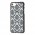 Чехол Luoya для iPhone 7 / 8 soft touch черный с узорами