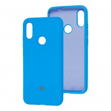 Чехол для Xiaomi Redmi Note 7 Silicone Full голубой