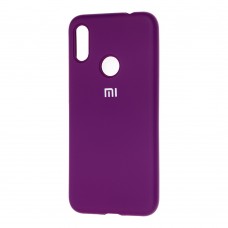Чехол для Xiaomi Redmi Note 7 Silicone Full фиолетовый / grape