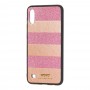 Чохол для Samsung Galaxy A10 (A105) woto з блискітками рожевий