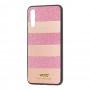 Чохол для Samsung Galaxy A50/A50s/A30s woto з блискітками рожевий