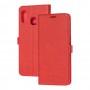 Чехол книжка для Samsung Galaxy A20 / A30 Side Magnet красный