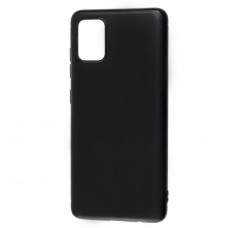 Чохол для Samsung Galaxy A51 (A515) Black матовий чорний
