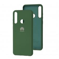 Чехол для Huawei Y6p My Colors зеленый / dark green