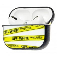 Чехол для AirPods Pro Young Style off white белый