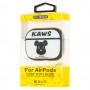 Чохол для AirPods Pro Young Style kaws bear білий