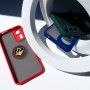 Чехол для iPhone Xs Max LikGus Edging Ring красный