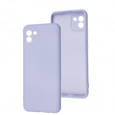 Чохол для Samsung Galaxy A03 (A035) Wave colorful light purple