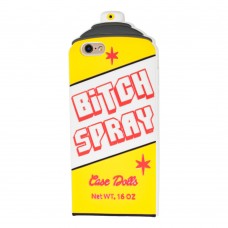 3D чехол Bitch Spray Dolls iPhone 6 желтый 