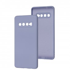 Чехол для Samsung Galaxy S10 (G973) Wave Full colorful light purple