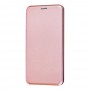Чехол книжка Premium для Samsung Galaxy A70 (A705) розово-золотистый