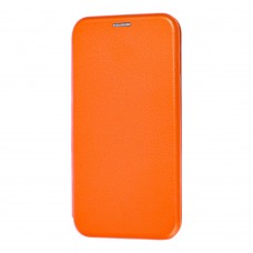 Чехол книжка Premium для Samsung Galaxy J4 2018 (J400) оранжевый