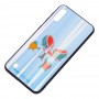 Чехол для Samsung Galaxy A10 (A105) Wave Monaco "арбуз" голубой