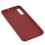 Чехол для Samsung Galaxy A50 / A50s / A30s Candy бордовый