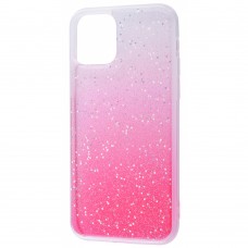 Чохол для iPhone 11 Pro HQ Silicone Confetti рожевий