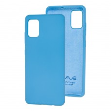 Чехол для Samsung Galaxy A51 (A515) Wave Full синий / blue