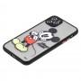 Чохол для iPhone 11 Pro Max Picture shadow matte Mickey Mouse чорний