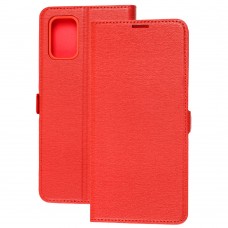 Чехол книжка для Samsung Galaxy M31s (M317) Side Magnet красный