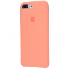 Чехол для iPhone 7 Plus / 8 Plus Silicone case "begonia red"