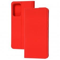 Чехол книжка Samsung Galaxy A52 Wave Shell красный