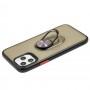 Чохол для iPhone 11 Pro LikGus Maxshield Magnetic Ring чорний
