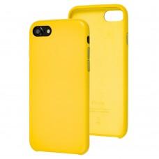 Чохол для iPhone 7/8 еко-шкіра жовтий