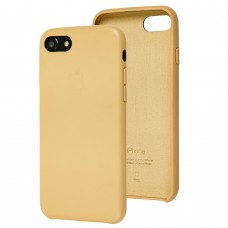 Чохол для iPhone 7/8 еко-шкіра світло-коричневий