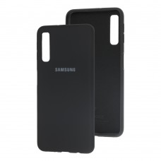 Чехол для Samsung Galaxy A7 2018 (A750) Silicone Full black