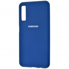 Чехол для Samsung Galaxy A7 2018 (A750) Silicone Full синий