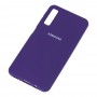 Чехол для Samsung Galaxy A7 2018 (A750) Silicone Full фиолетовый / purple