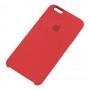 Чехол для iPhone 6 Plus silicone case красный
