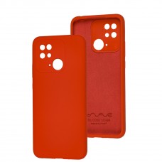 Чехол для Xiaomi Redmi 10C Wave camera Full red