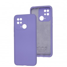 Чохол для Xiaomi Redmi 10C Wave camera Full light purple