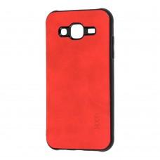 Чехол для Samsung Galaxy J5 (J500) Mood case красный