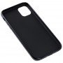 Чохол для iPhone 11 Pro Max Silicone case матовий (TPU) чорний