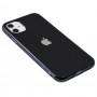 Чохол для iPhone 11 Silicone case матовий (TPU) чорний
