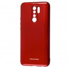 Чехол для Xiaomi Redmi 9 Molan Cano Jelly глянец бордовый