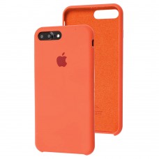 Чехол Silicone для iPhone 7 Plus / 8 Plus case светло оранжевый