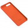 Чехол Silicone для iPhone 7 Plus / 8 Plus case светло оранжевый