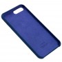 Чехол Silicone для iPhone 7 Plus / 8 Plus case navy blue