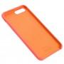 Чохол Silicone для iPhone 7 Plus / 8 Plus case персик