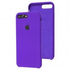 Чехол Silicone для iPhone 7 Plus / 8 Plus case фиолетовый