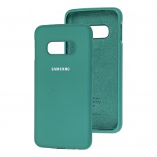 Чехол для Samsung Galaxy S10e (G970) Silicone Full сосновый зеленый 