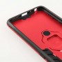 Чехол для Xiaomi Redmi Note 5 / Note 5 Pro Transformer ударопрочный с кольцом красный