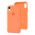 Чехол Silicone для iPhone Xr Premium case papaya