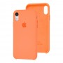 Чохол Silicone для iPhone Xr Premium case papaya