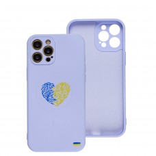 Чохол для iPhone 12 Pro Max WAVE Ukraine with MagSafe ukraine heart