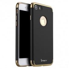 Чехол iPaky Joint Shiny для iPhone 7 / 8 черно золотистый