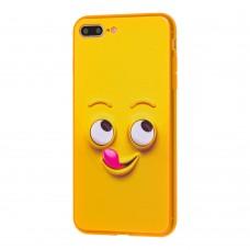 Чохол для iPhone 7 Plus / 8 Plus Smile жовтий язичок