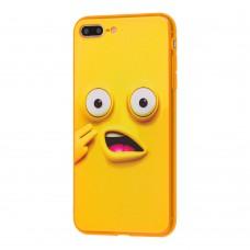 Чохол для iPhone 7 Plus / 8 Plus Smile жовтий здивований
